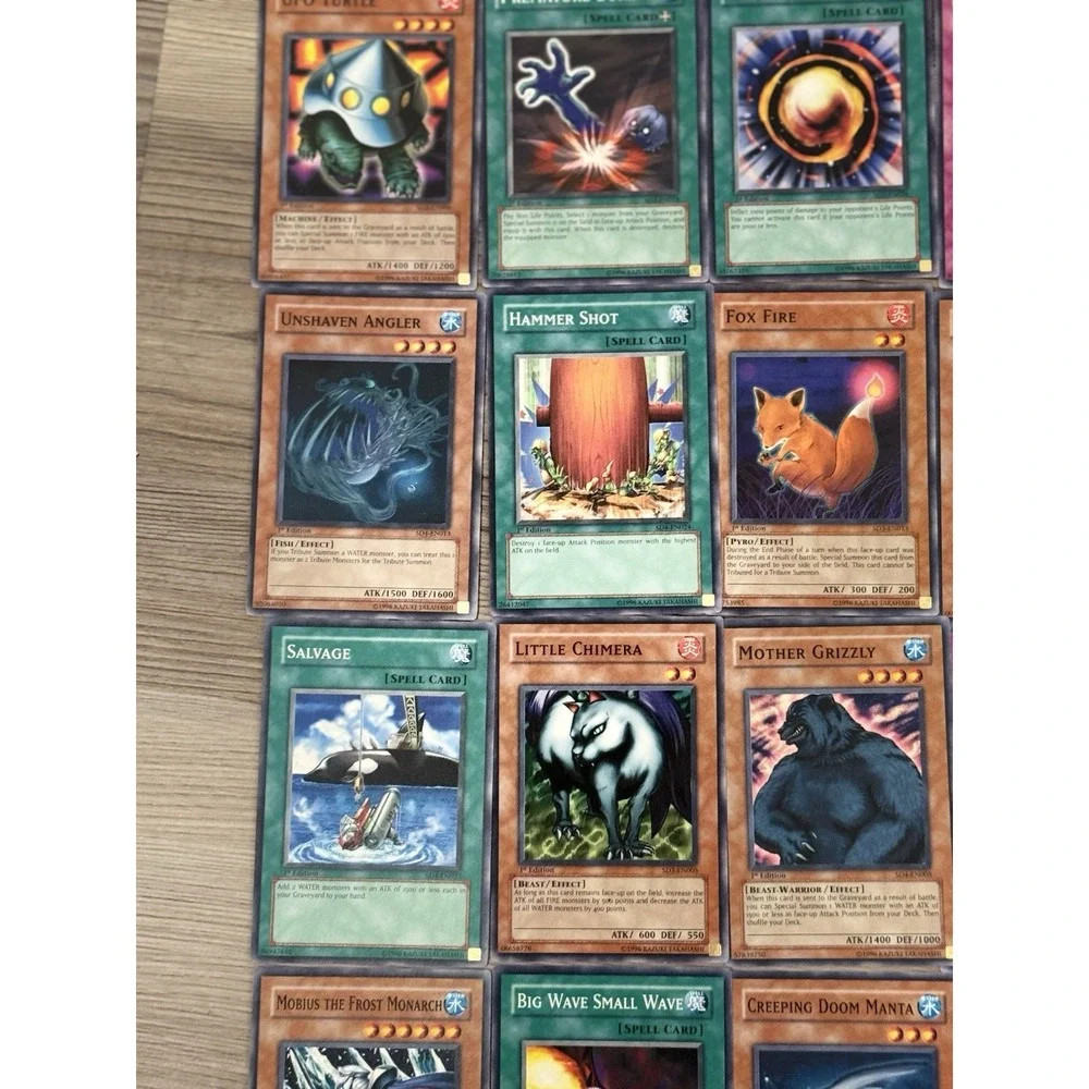 Konami Yu-Gi-Oh! TCG 65-Card Mixed Lot 1st Edition Monster/Spell/Trap